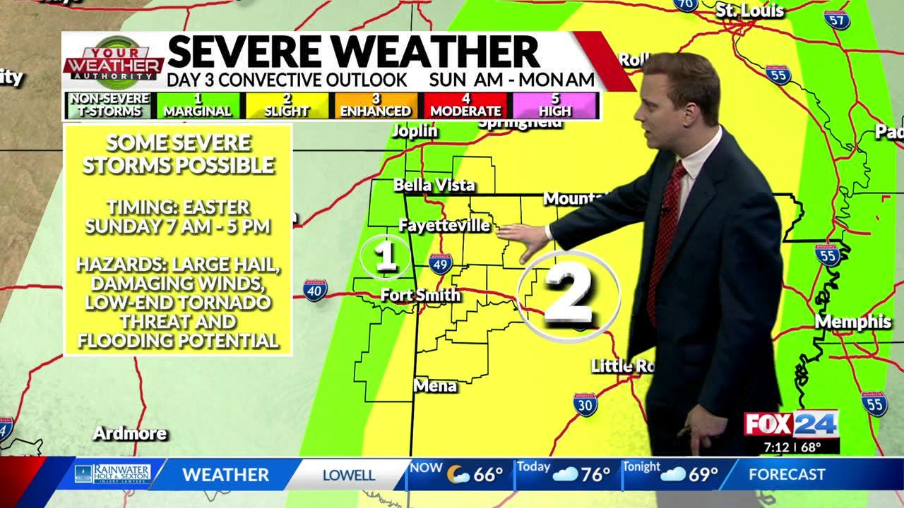 Josh Rugger Gives Latest Information On Flash Flooding & Severe Weather ...