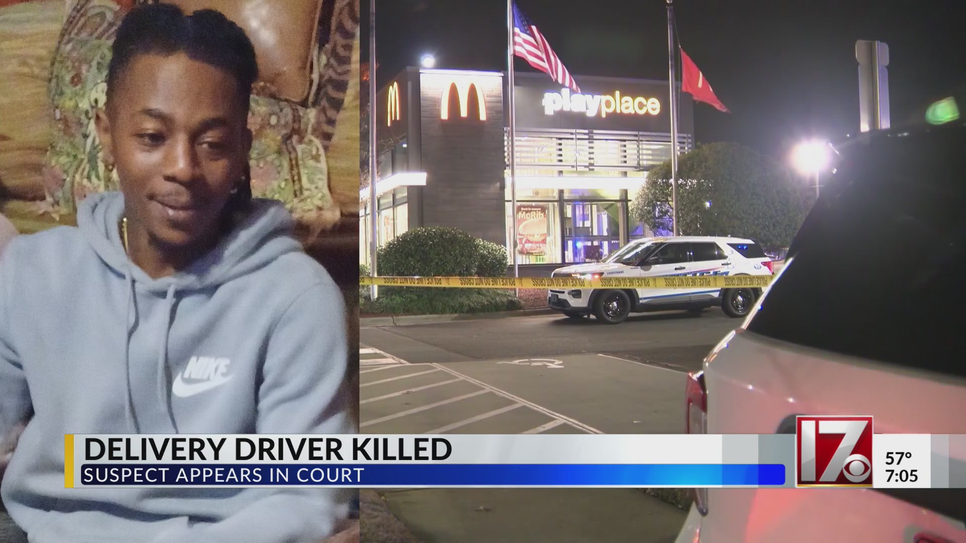 Suspect in Fayetteville McDonald’s shooting appears in court – CBS17.com