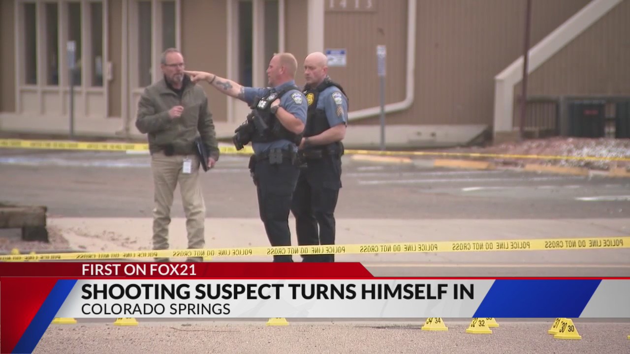 CSPD: Potter Drive shooting suspect turns himself in – FOX21 News Colorado