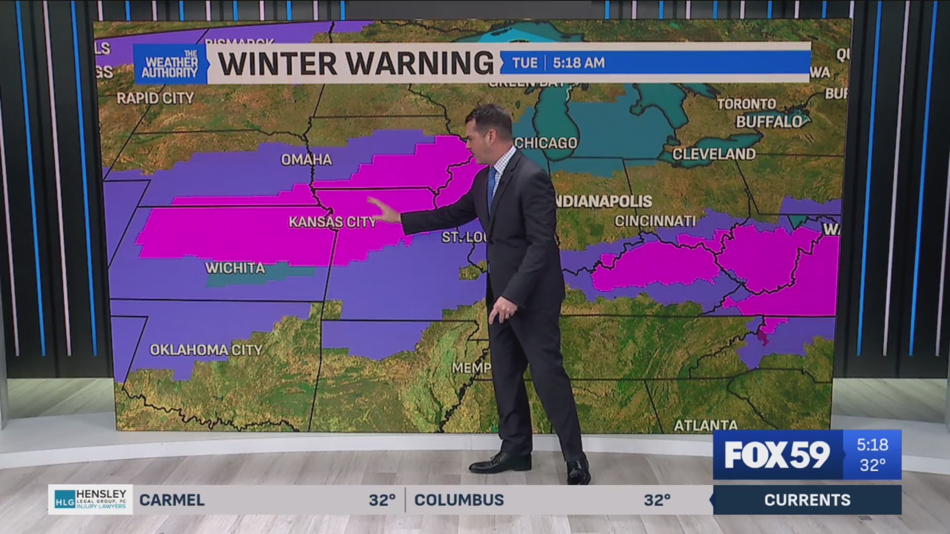 Eyeing wintry mix for Wednesday, slick roads expected – Fox 59