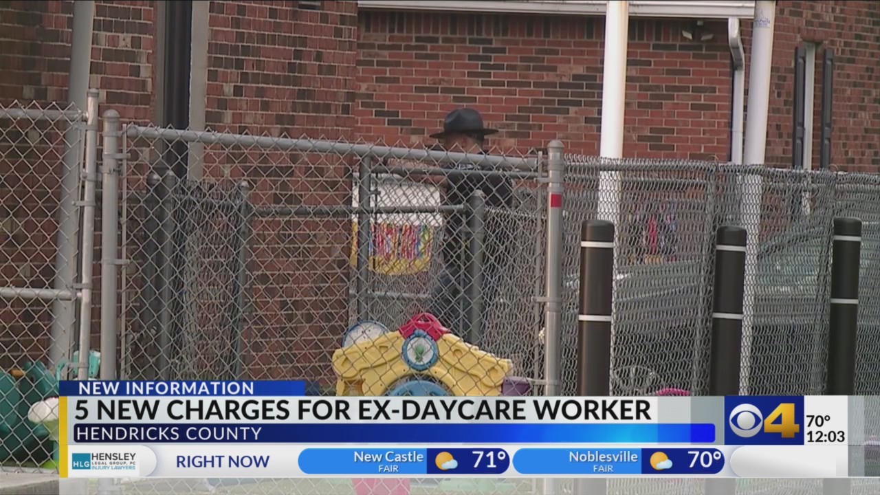 More charges filed against Brownsburg daycare employee who reportedly ...