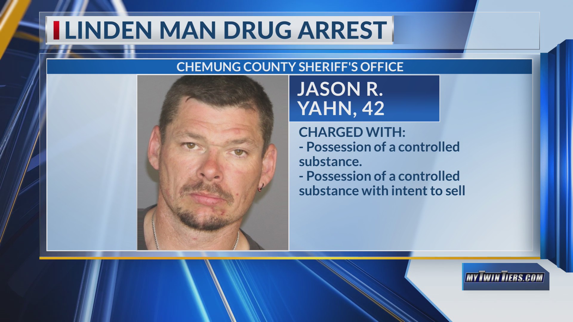 Pennsylvania man arrested on drug charges in Chemung County – WETM ...