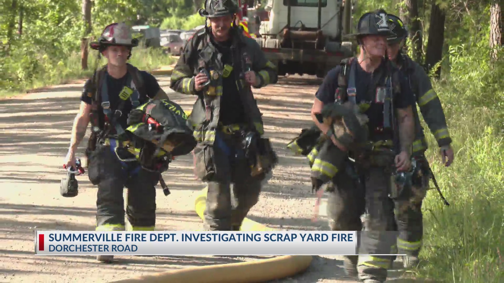 Crews respond to explosion, fire at Dorchester Road scrap yard – WCBD ...