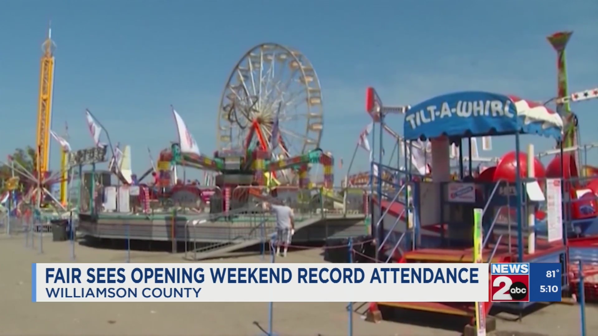 Williamson County Fair sees opening weekend record attendance – WKRN News 2