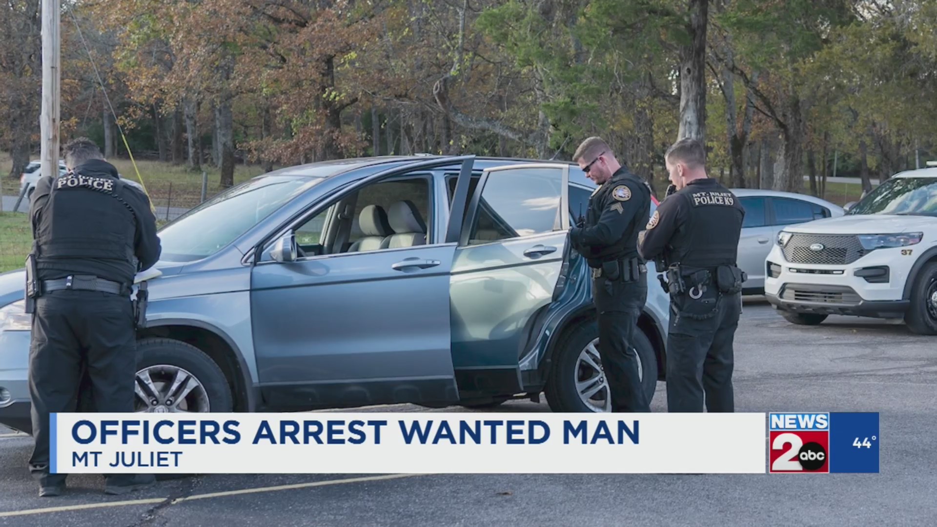Mt. Juliet officers arrest wanted man – WKRN News 2