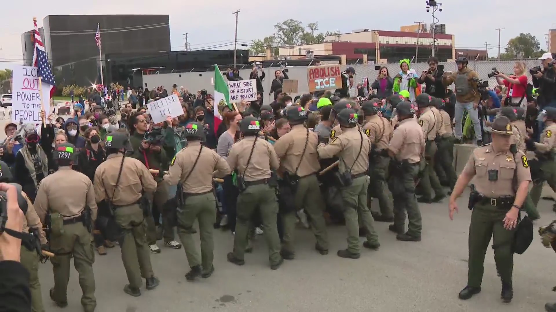 Protesters say ‘confusion’ led to clashes with state police resulting ...