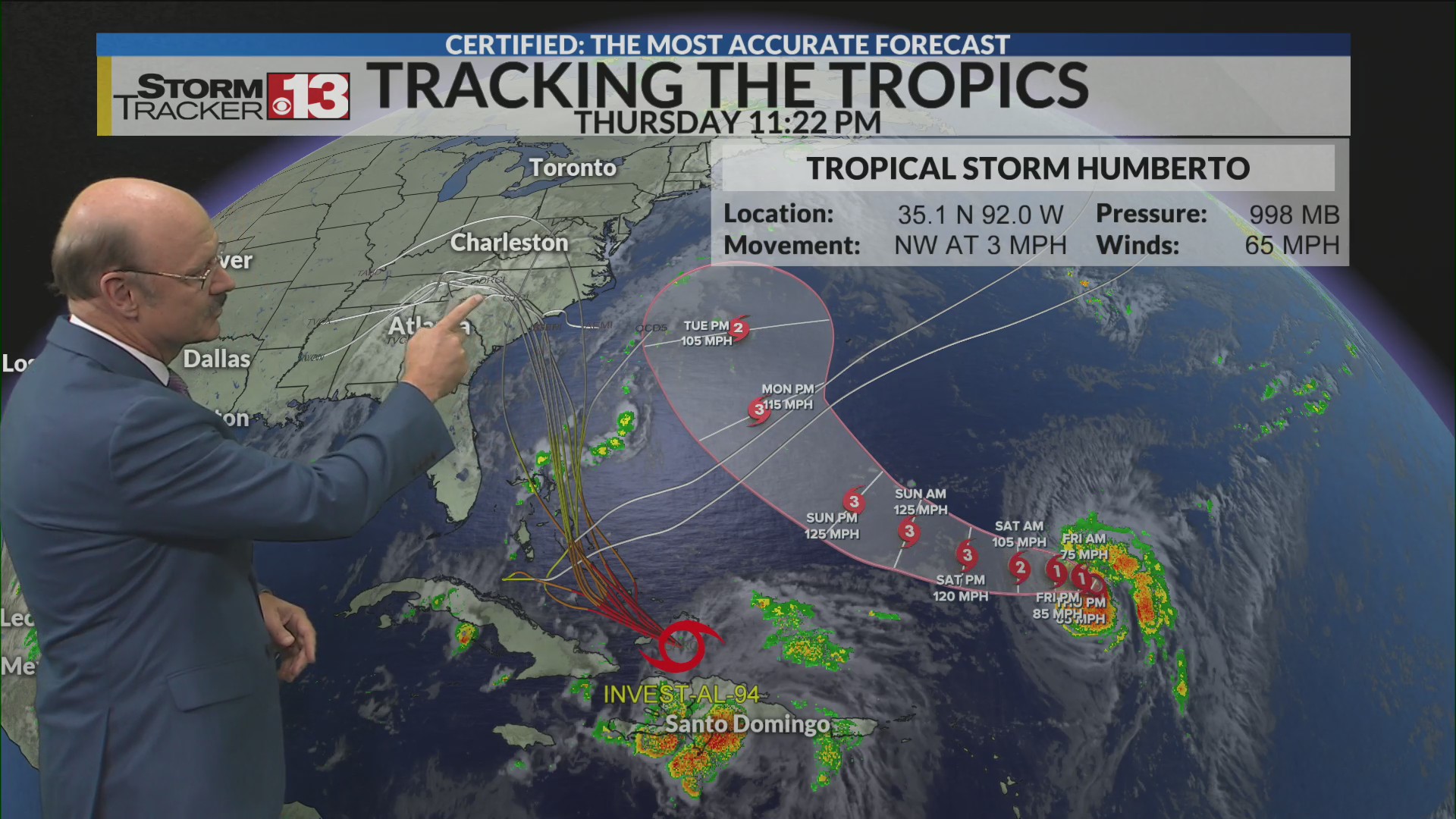 Watching the tropics for possible rain here next week – WOWK 13 News