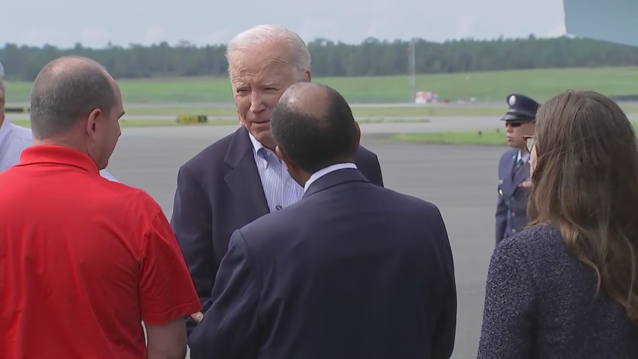 Biden lands in Florida to tour hurricane damage – WFLA