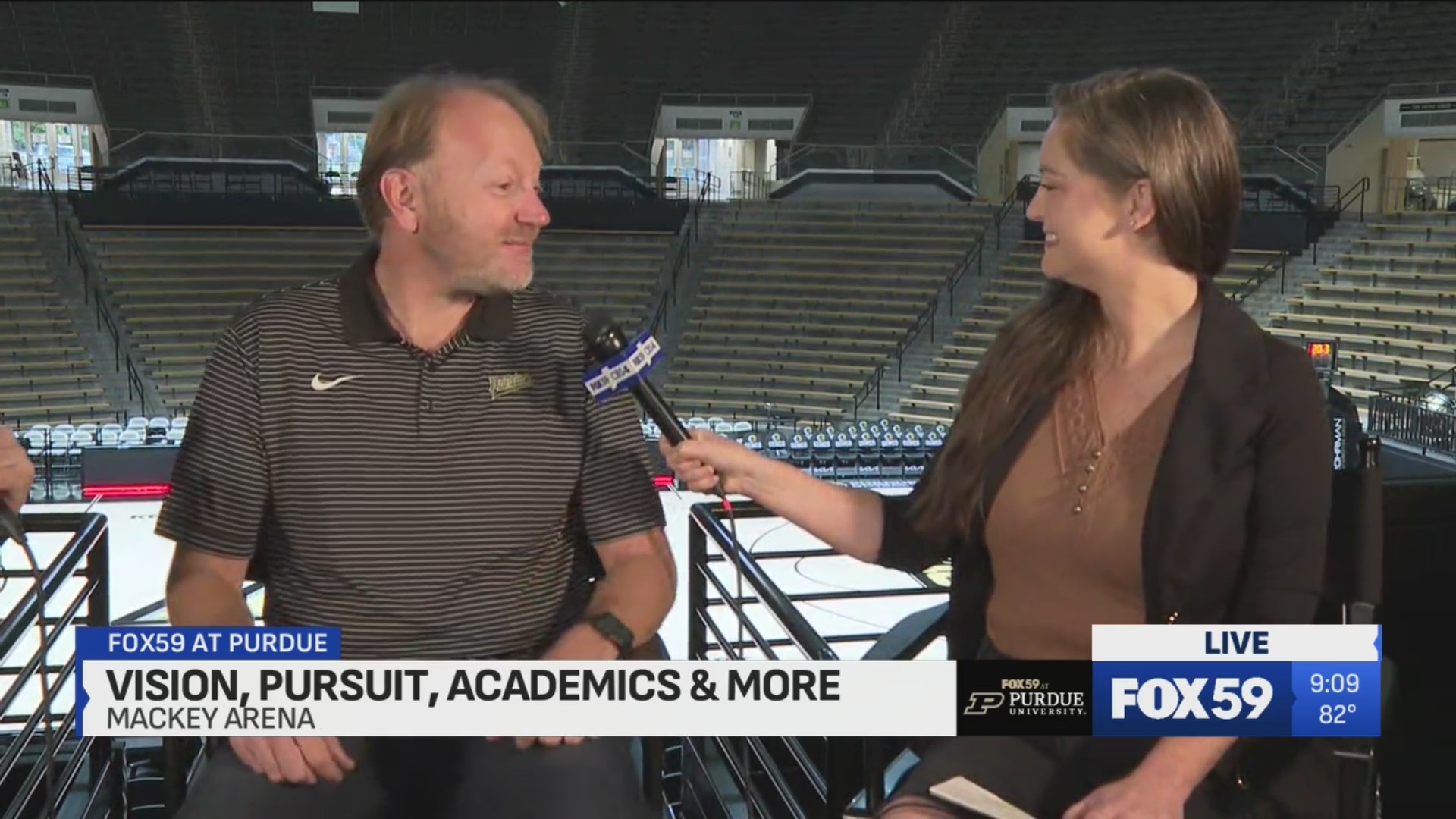 Ceding Fox FOX59 at Purdue: Provost Patrick Wolfe – Fox 59