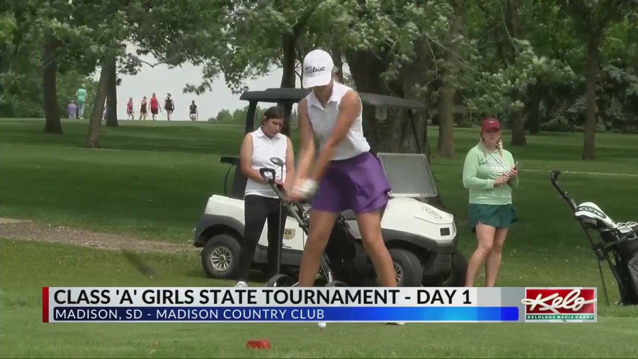 Vermillion holds slim lead in class ‘A’ girls state golf – KELOLAND.com