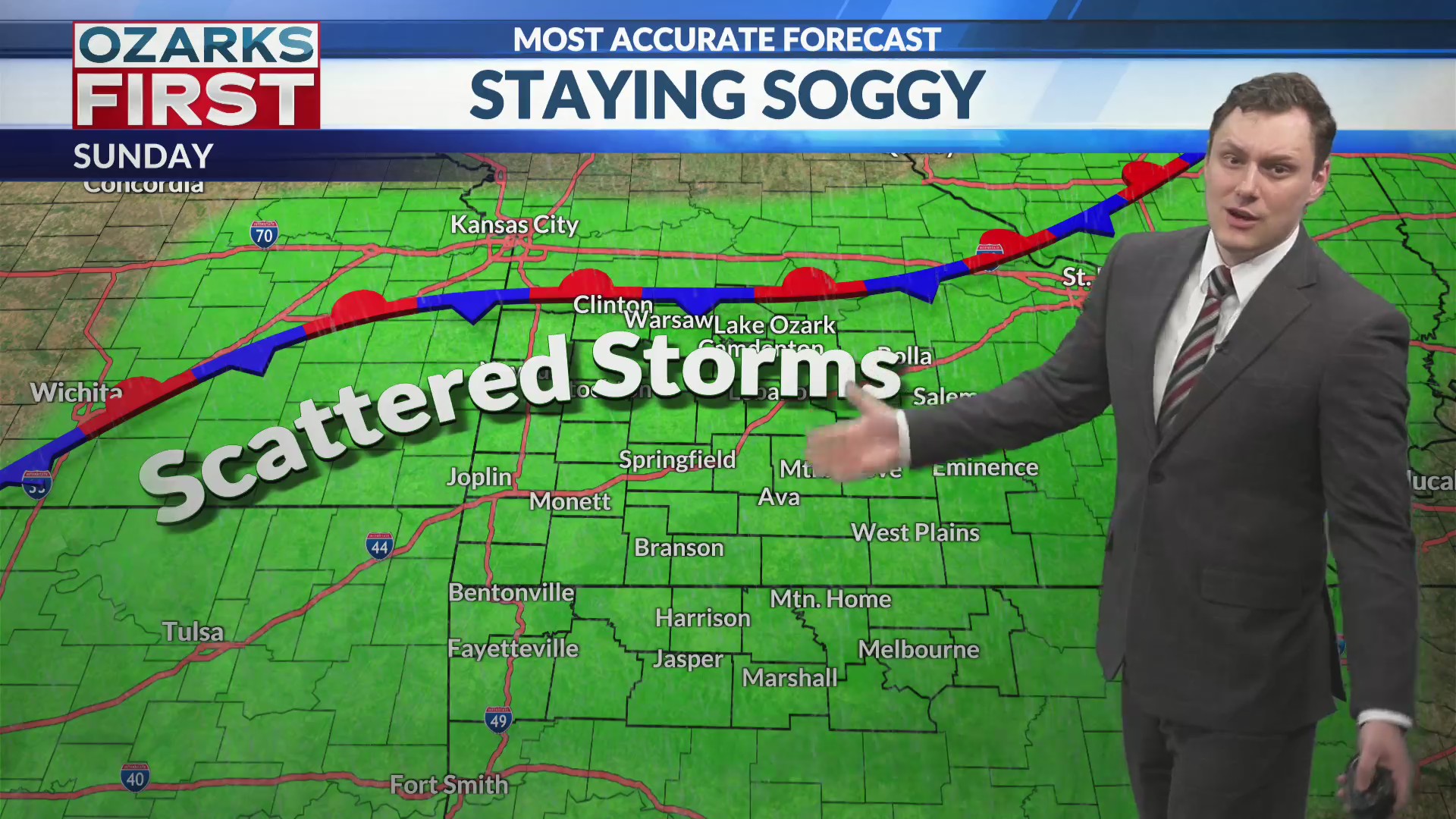 Latest details on upcoming rain and storm chances – KOLR – OzarksFirst.com