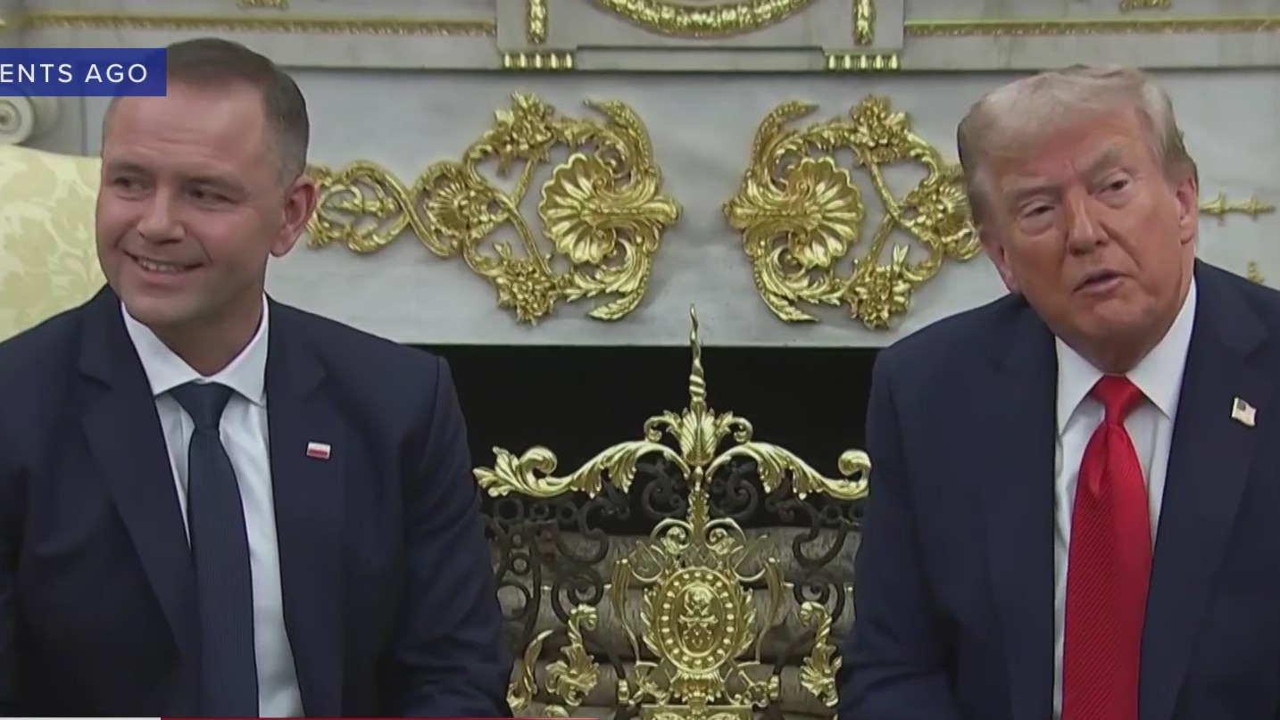 Trump welcomes Polish president to White House | NewsNation Now ...