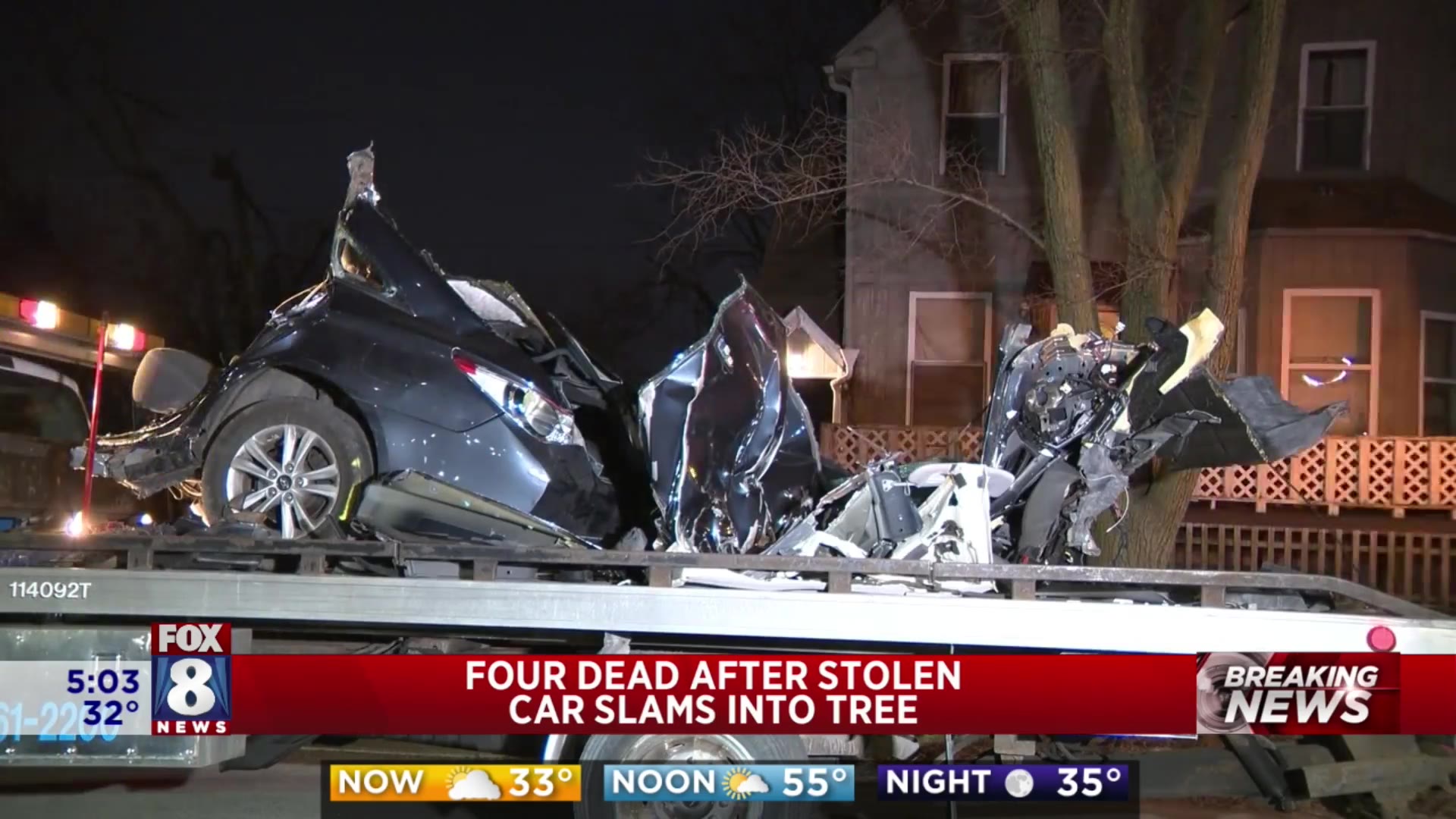 VIDEO: Car split into pieces, shatters in deadly crash – Fox 8 ...