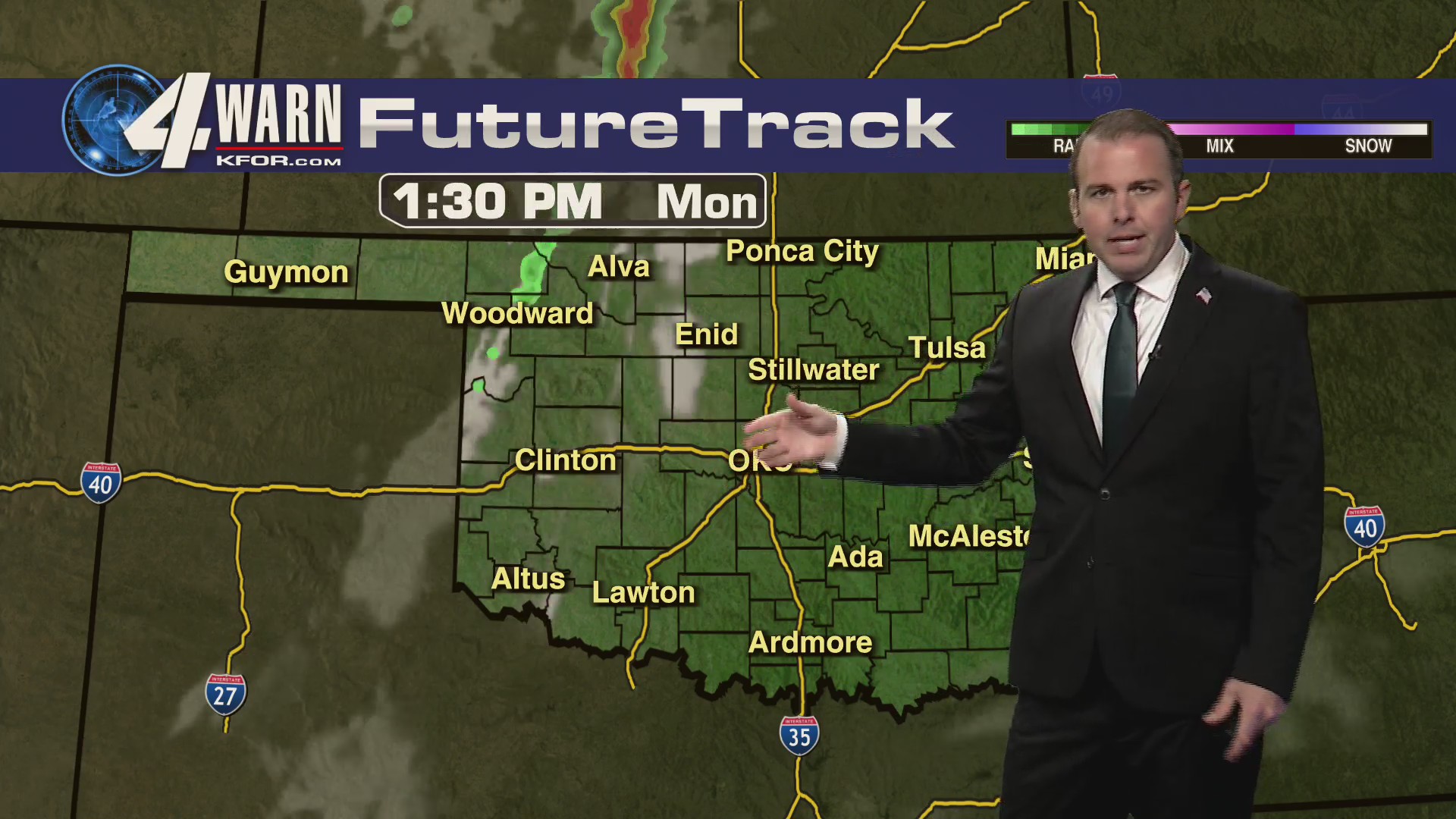 Aaron Brackett’s latest 4Cast Oklahoma City