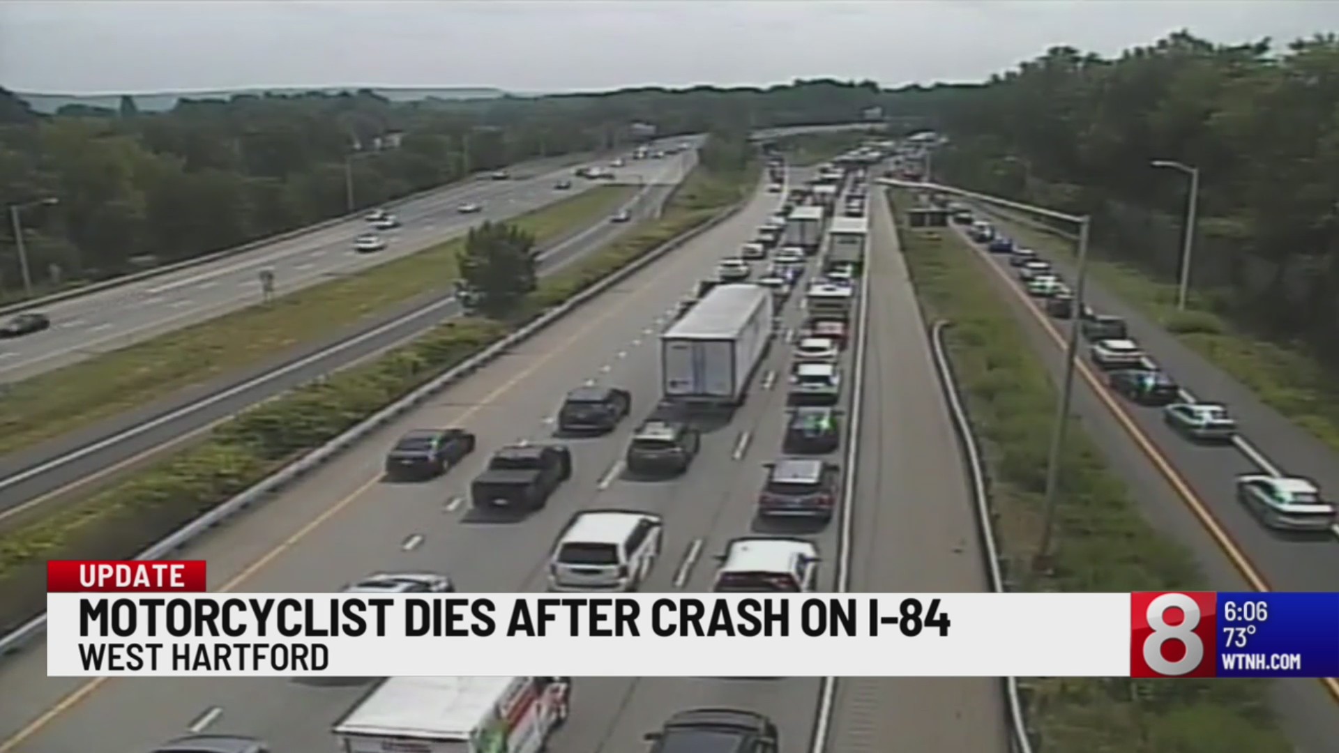Motorcyclist dies after crash on Interstate 86 in West Hartford – WTNH.com