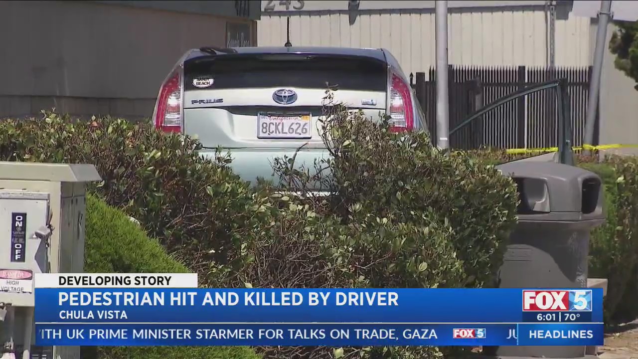 Pedestrian fatally struck by vehicle in Chula Vista – FOX 5 San Diego ...