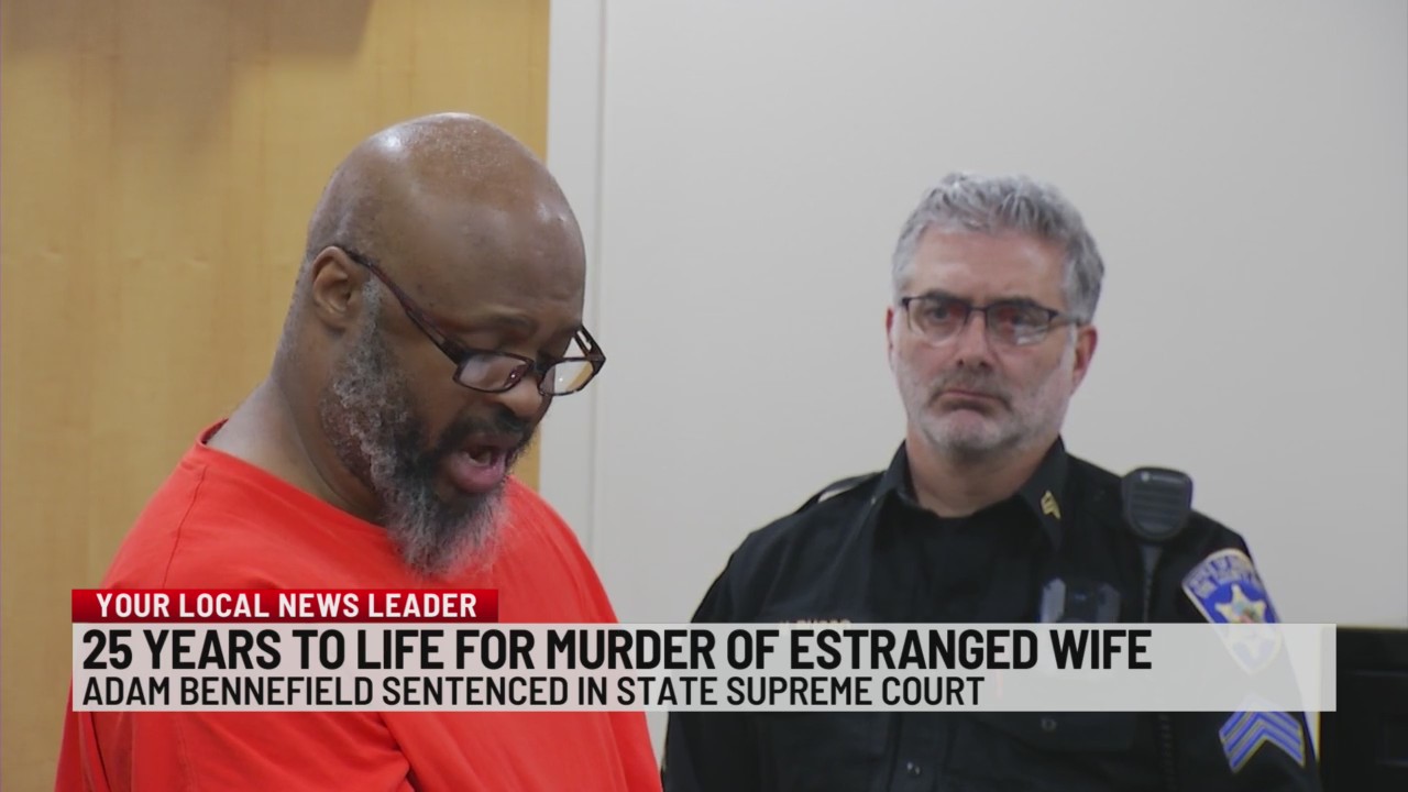 Man who killed estranged wife in front of her children sentenced – News ...