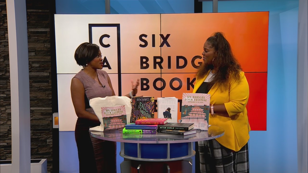 Central Arkansas Library System holding Six Bridges Book Festival