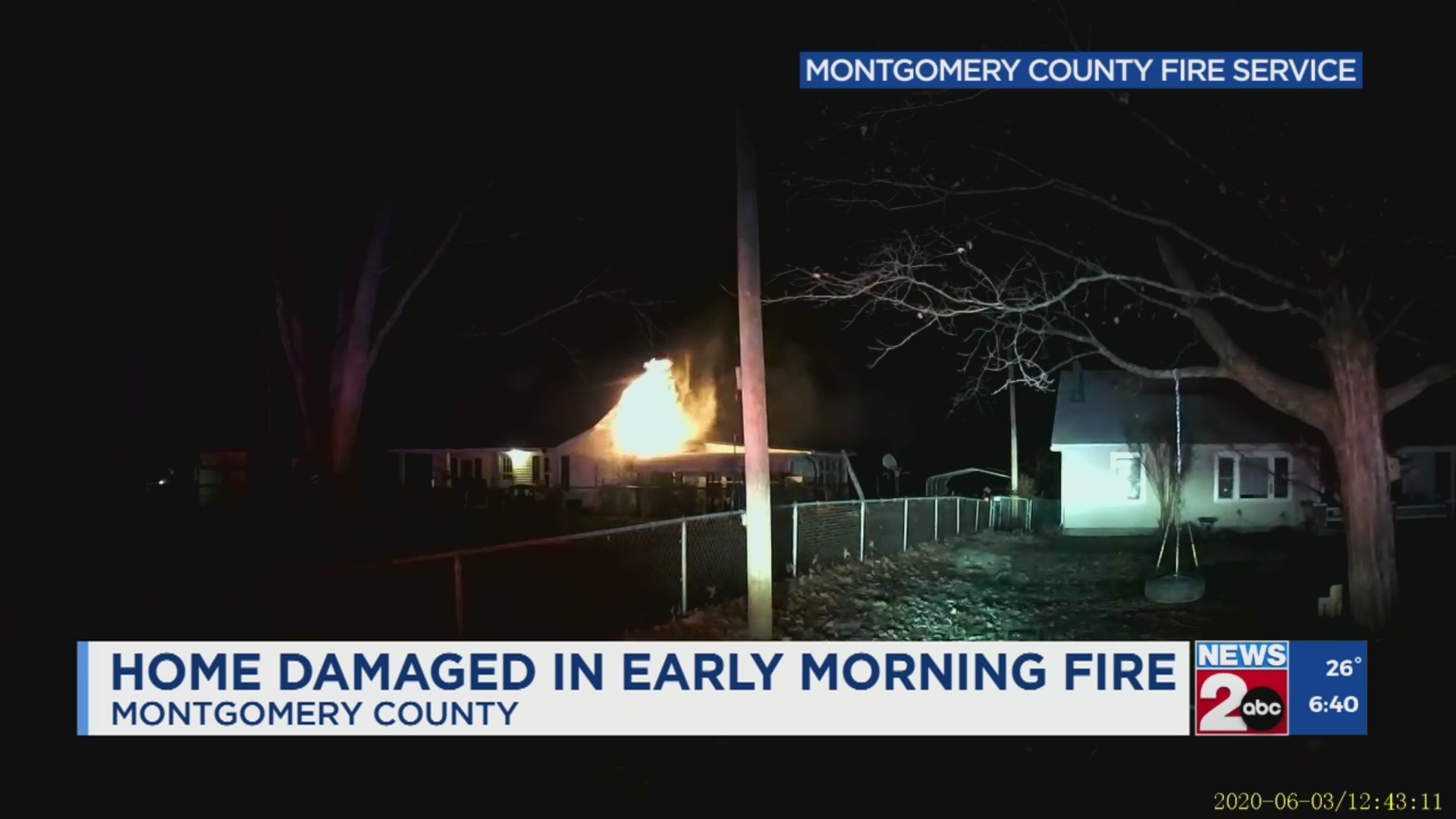 Montgomery County home damaged in New Year’s Day fire – WKRN News 2