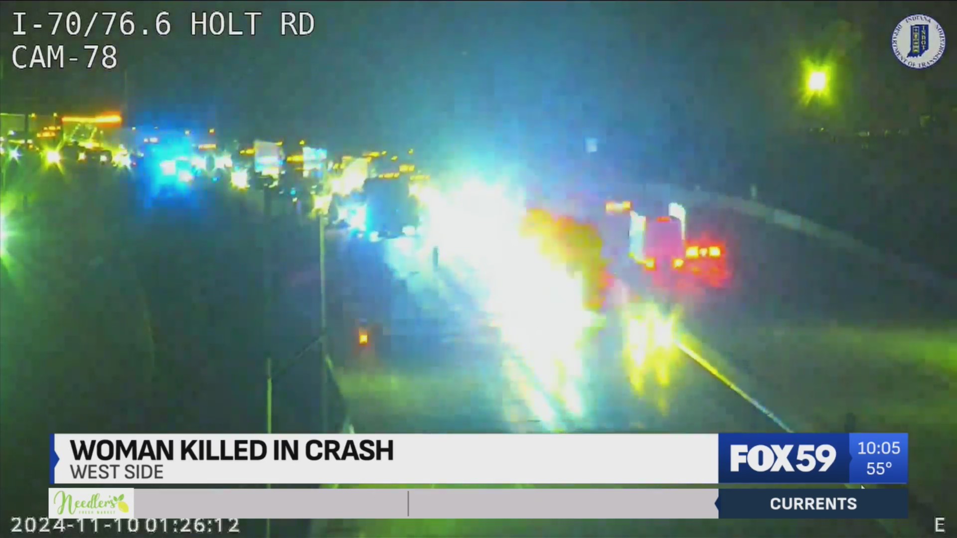1 dead after crash on Interstate 70 on west side of Indianapolis – Fox 59