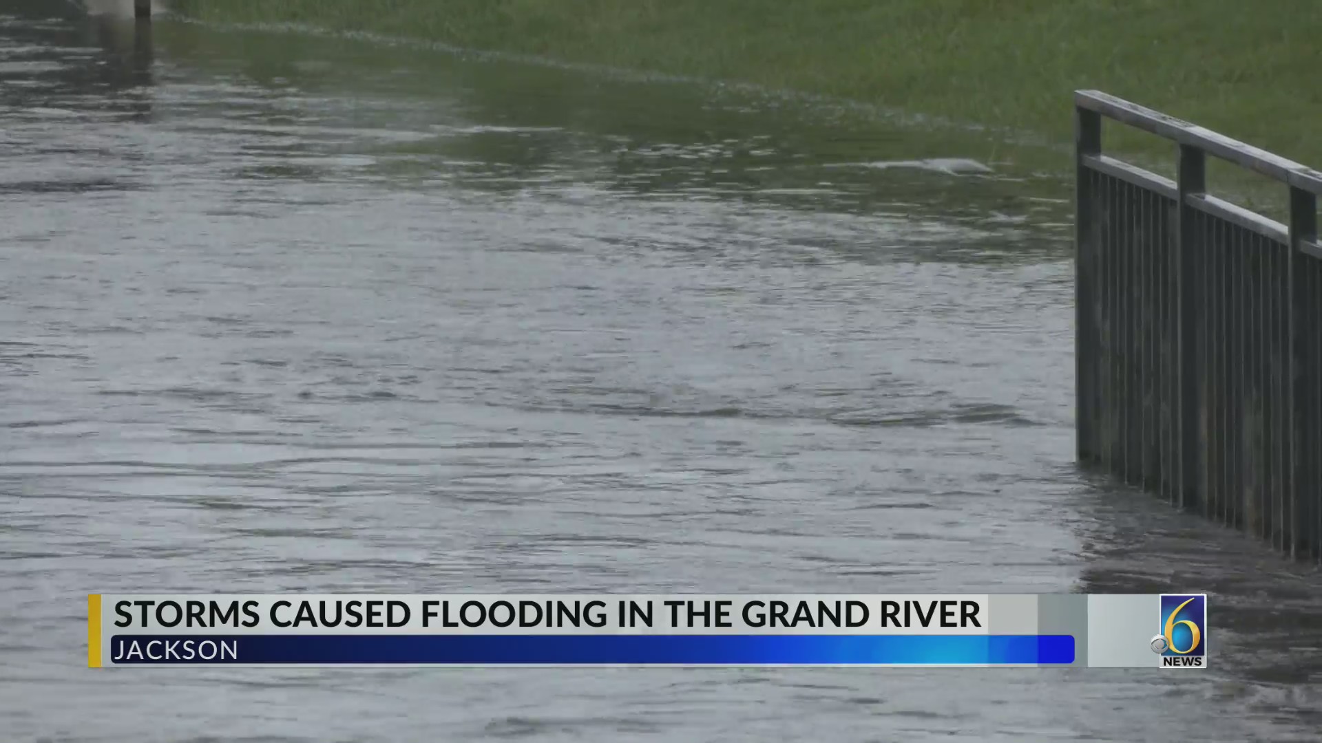 Storms caused flooding in the Grand River – WLNS 6 News