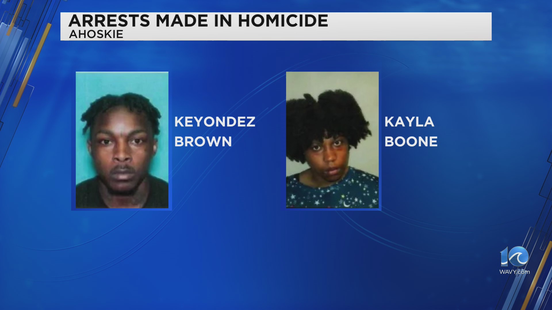 Two suspects in custody after homicide in Ahoskie – WAVY.com