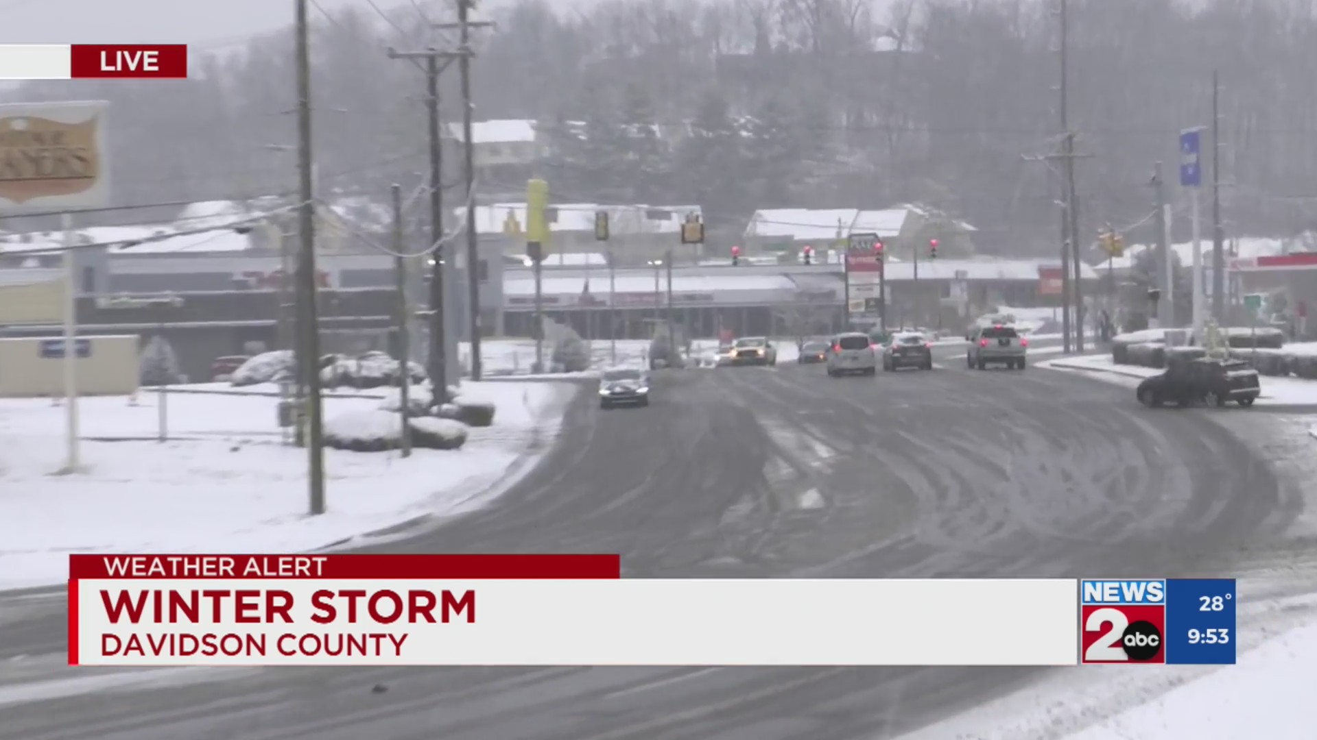 Road conditions across Davidson County – WKRN News 2