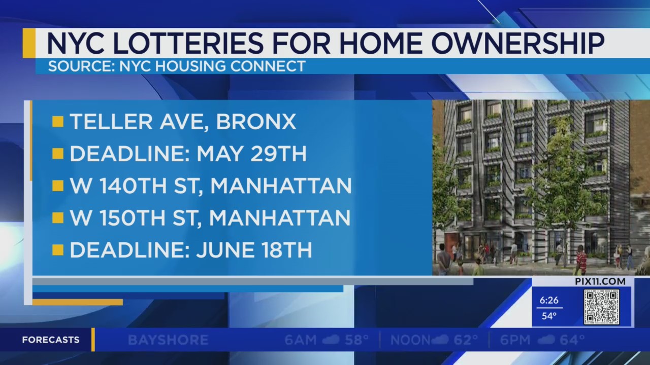 2 New York City affordable housing lotteries offering homes to own PIX11