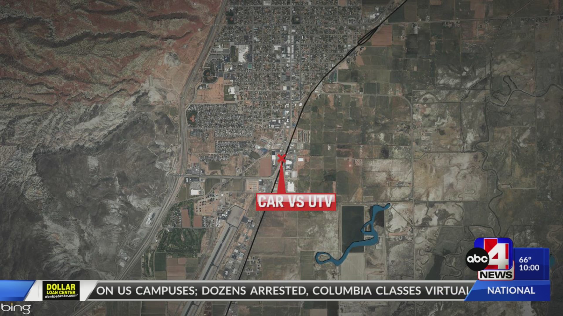 One dead after fatal crash between car, UTV in Richfield ABC4 Utah