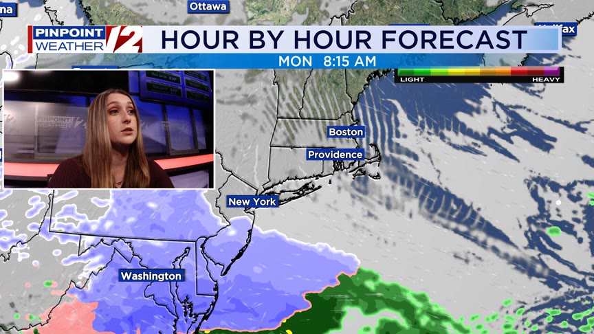 WPRI 12 Weather Now 1/5/25: Dry and Less Gusty Monday; Cold Temps ...