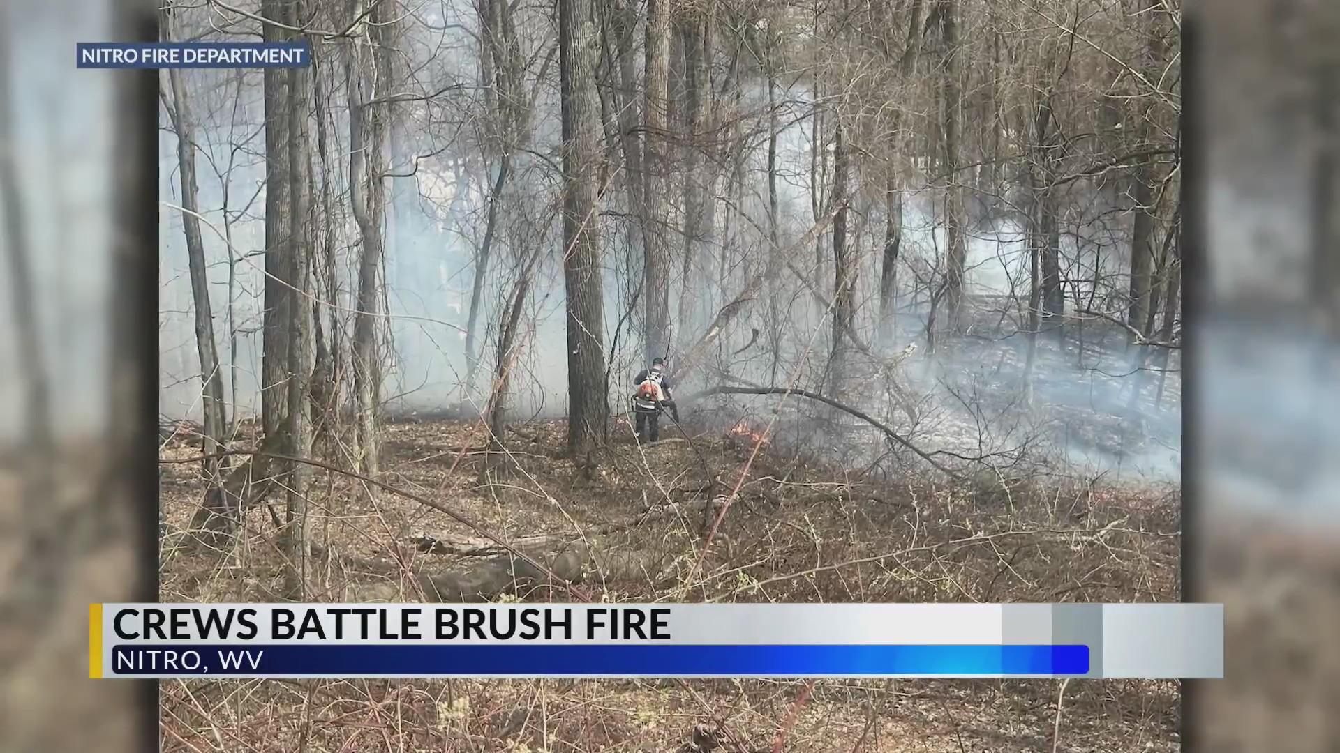 Multiple crews battle Nitro brush fire – WOWK 13 News