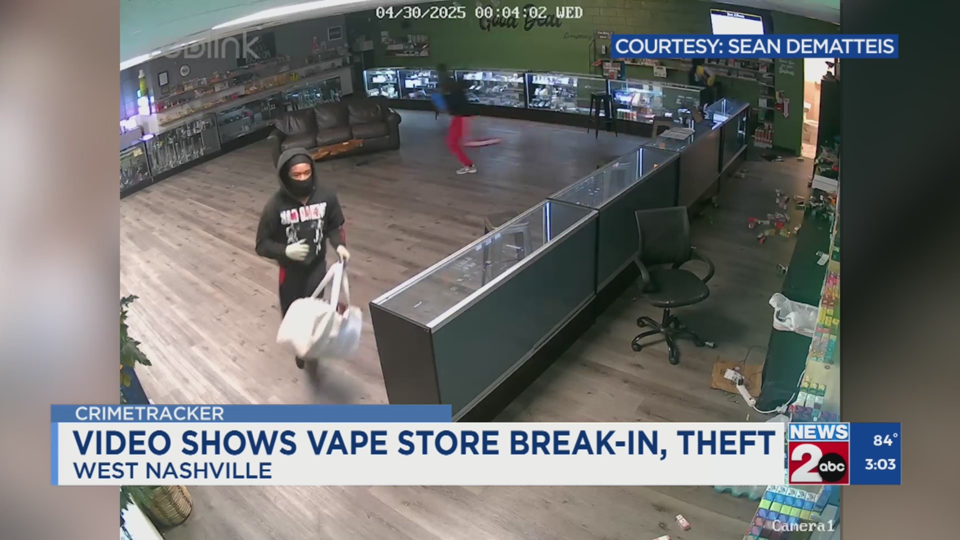 Multiple Nashville vape shops targeted in overnight burglary attempts,  police say