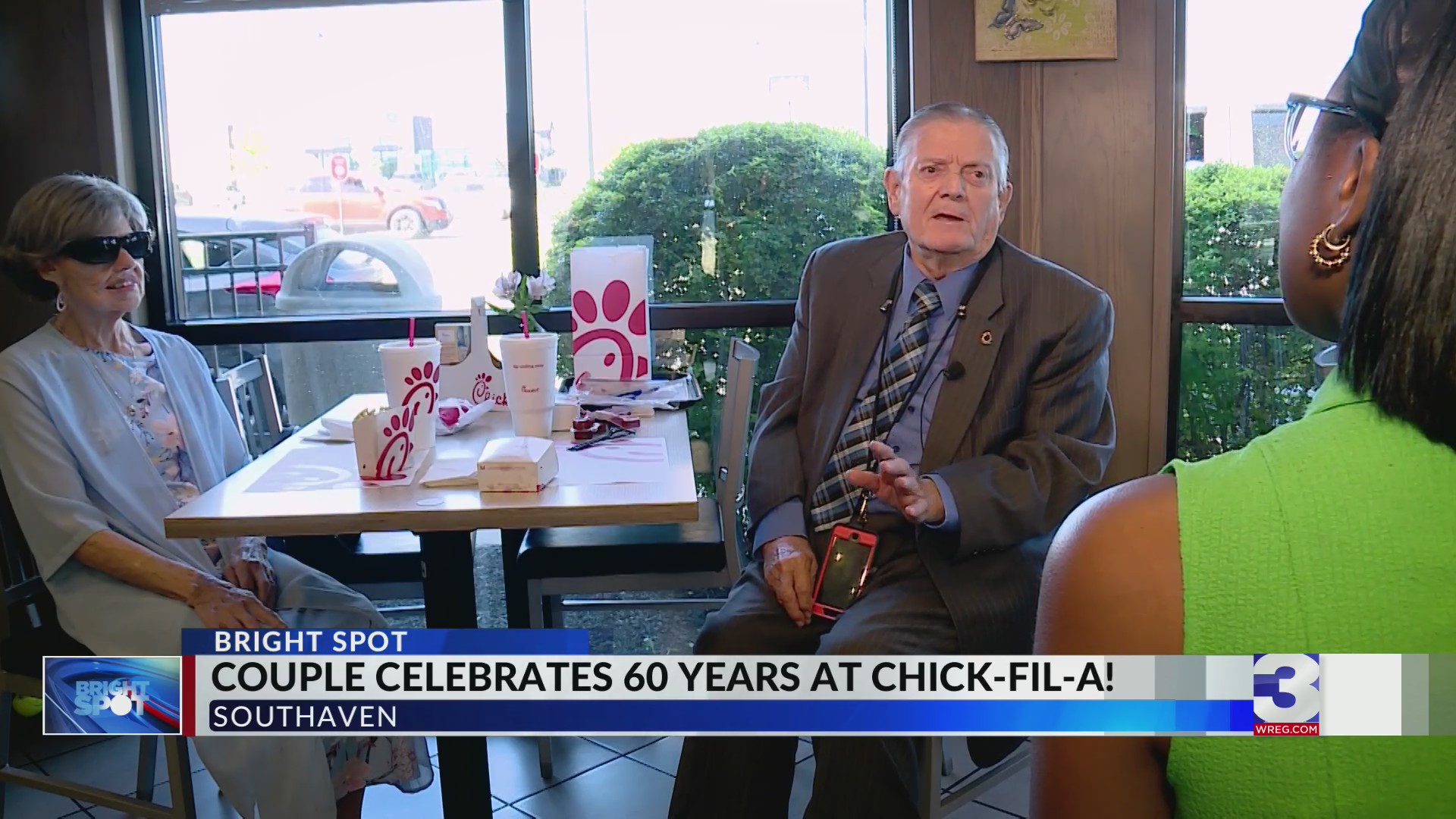 Southaven couple celebrates 60 years at ChickFilA WSPA 7NEWS