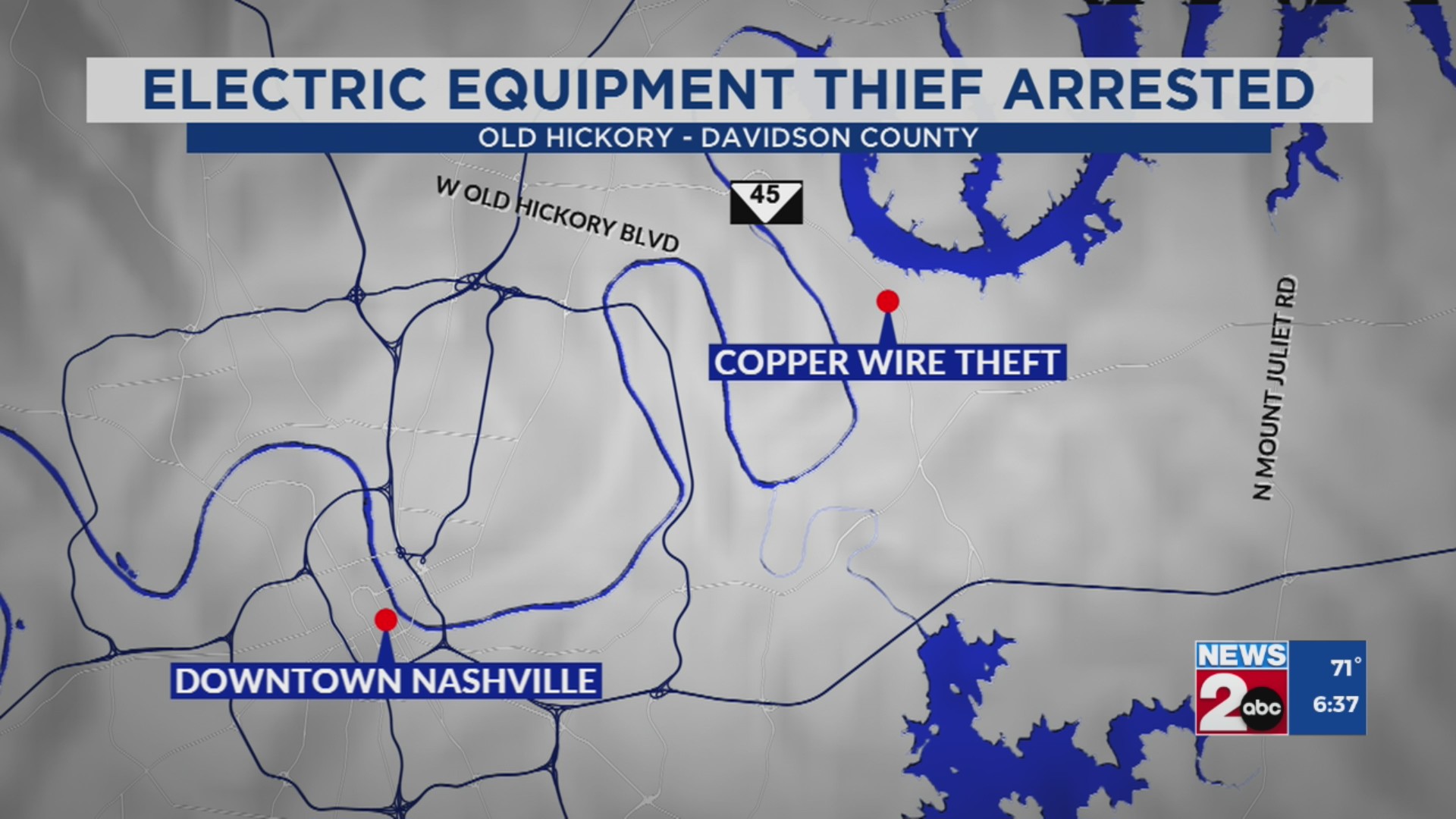 Man charged with attempted copper wire theft from cell tower in Old ...
