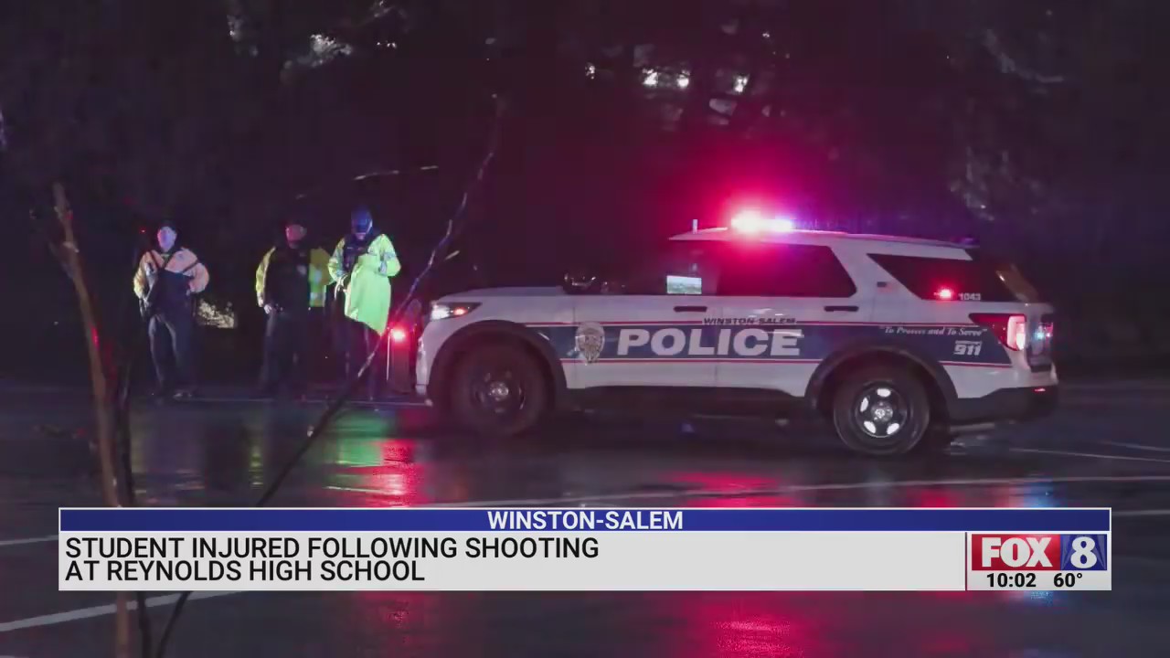 Student hurt following shooting at Reynolds High School, WinstonSalem