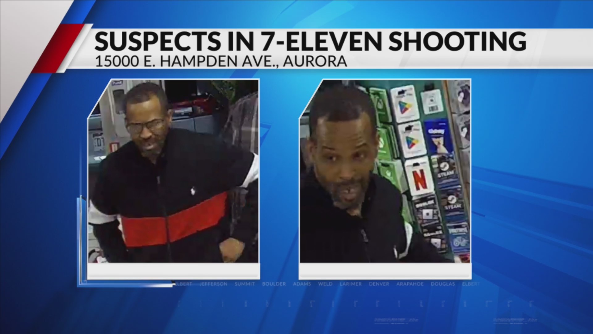 Suspects wanted in Aurora shooting that injured 2 bystanders – FOX31 Denver