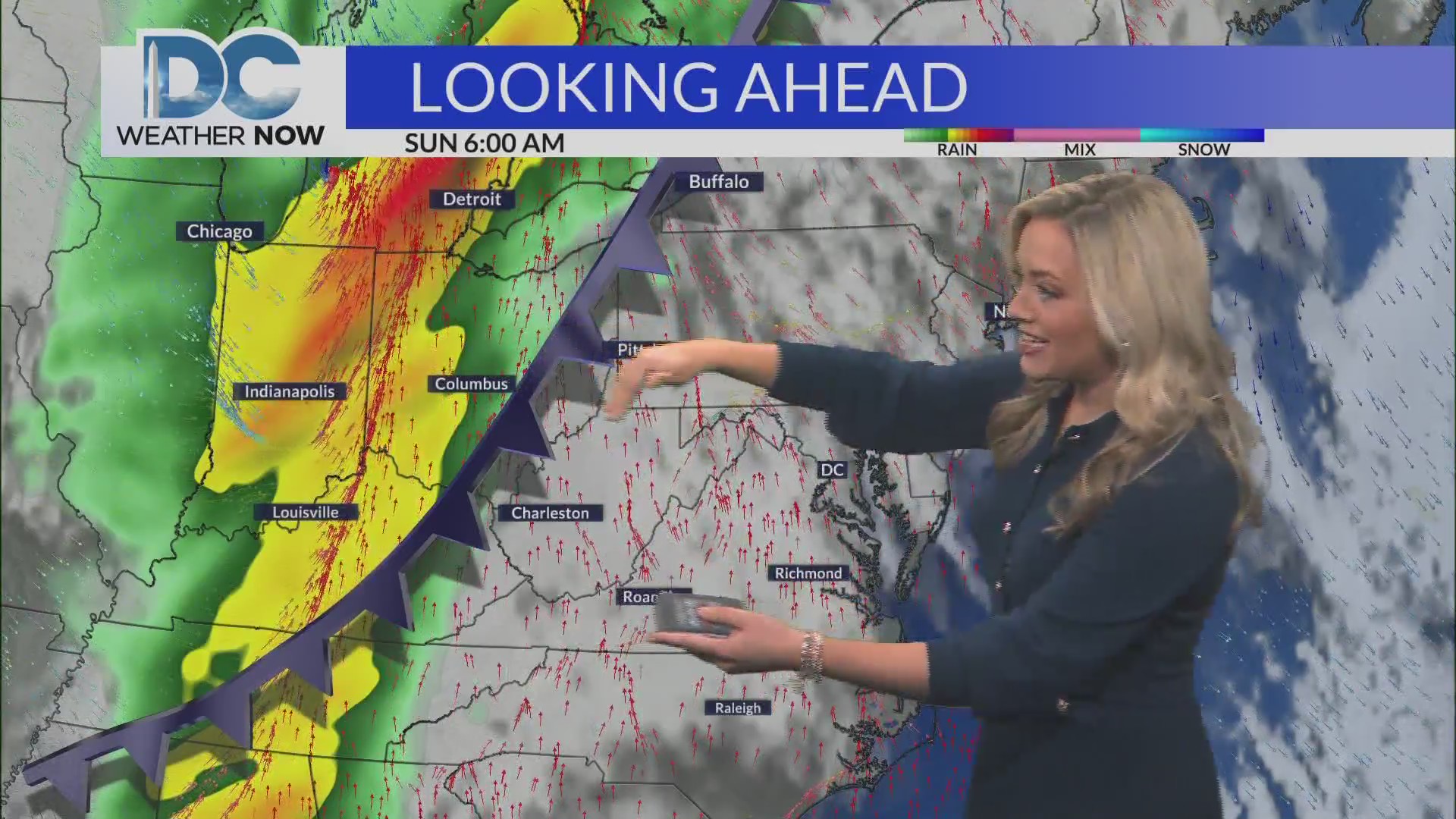 Mainly sunny with highs back in the 60s – DC News Now | DC, Virginia ...