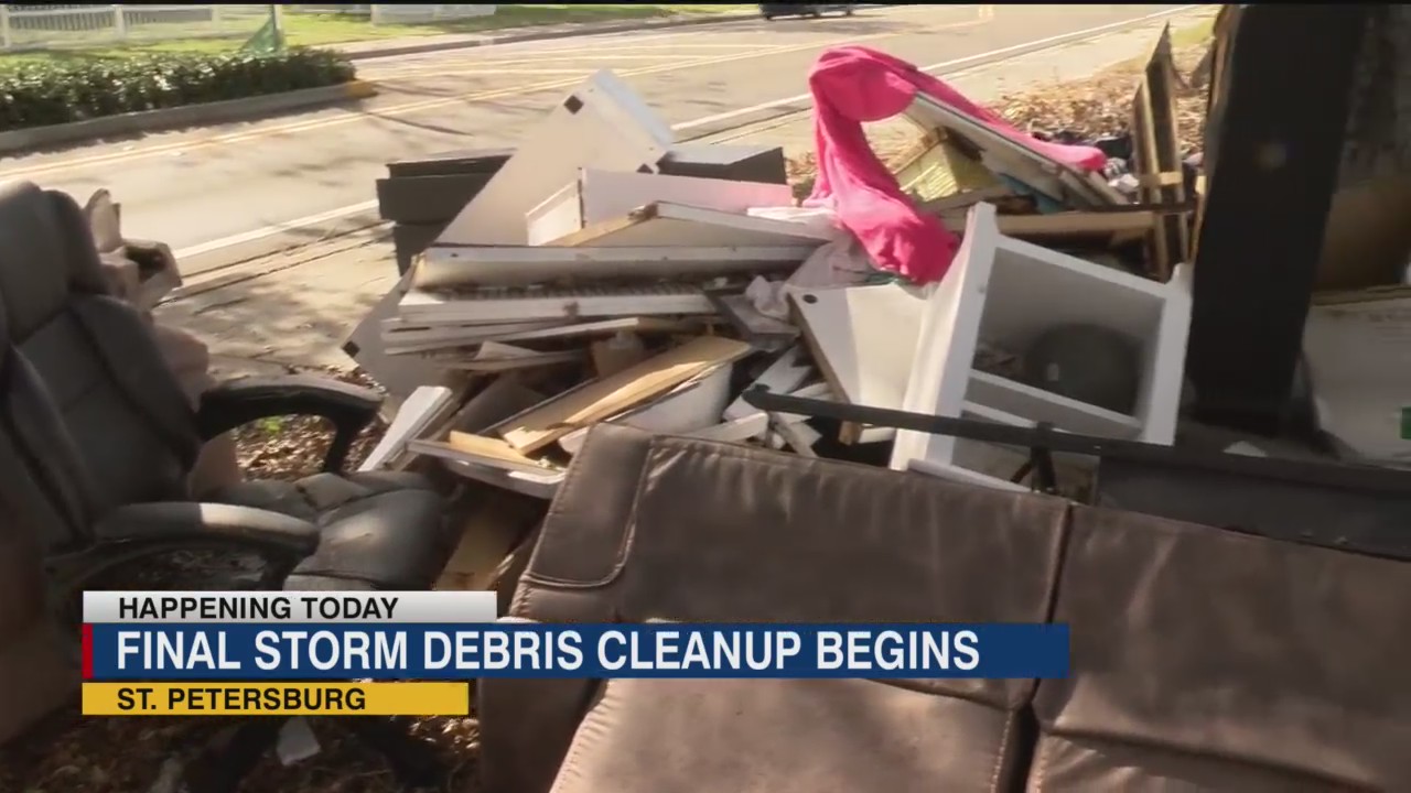 St. Petersburg starts their last round of storm debris pickup – WFLA