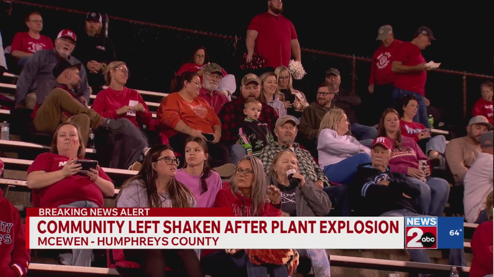 Humphreys County community left shaken after plant explosion – WKRN News 2