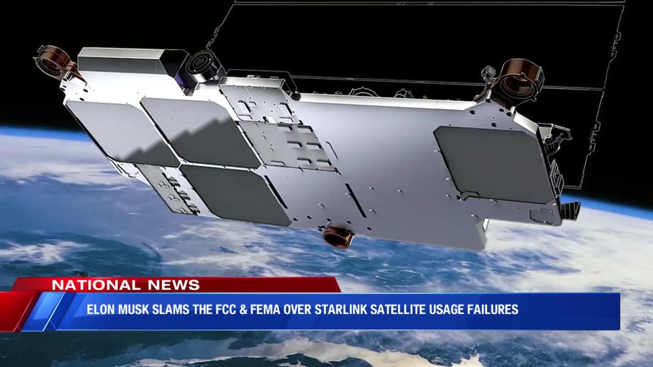 Elon Musk slams the FCC & FEMA over Starlink satellite usage failures ...