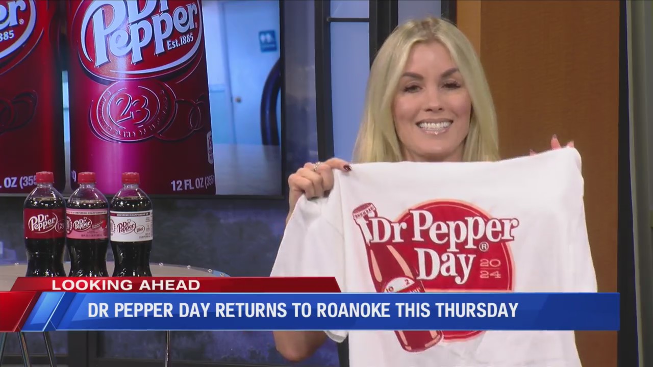 Dr. Pepper Day returns to Roanoke Thursday WFXRtv