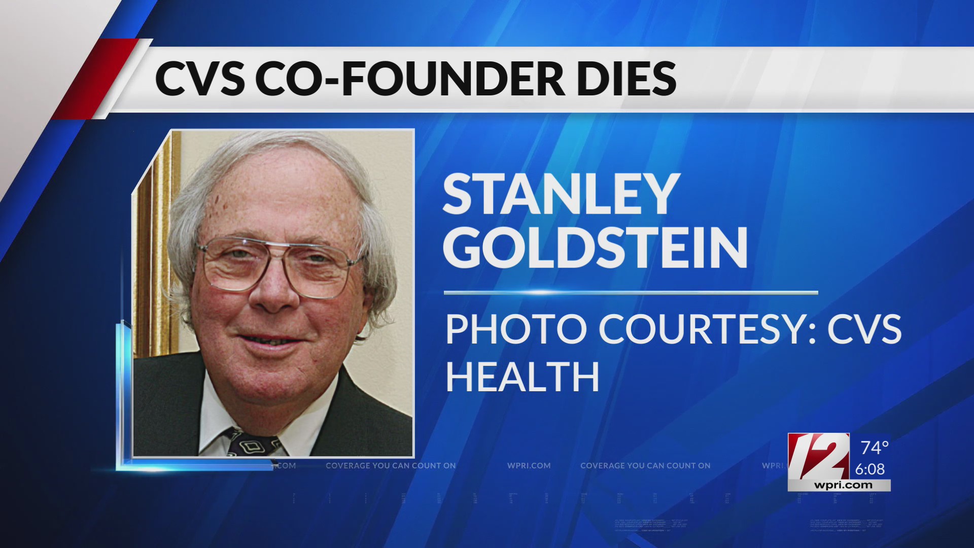 CVS Health founder Stanley Goldstein dies – WPRI.com