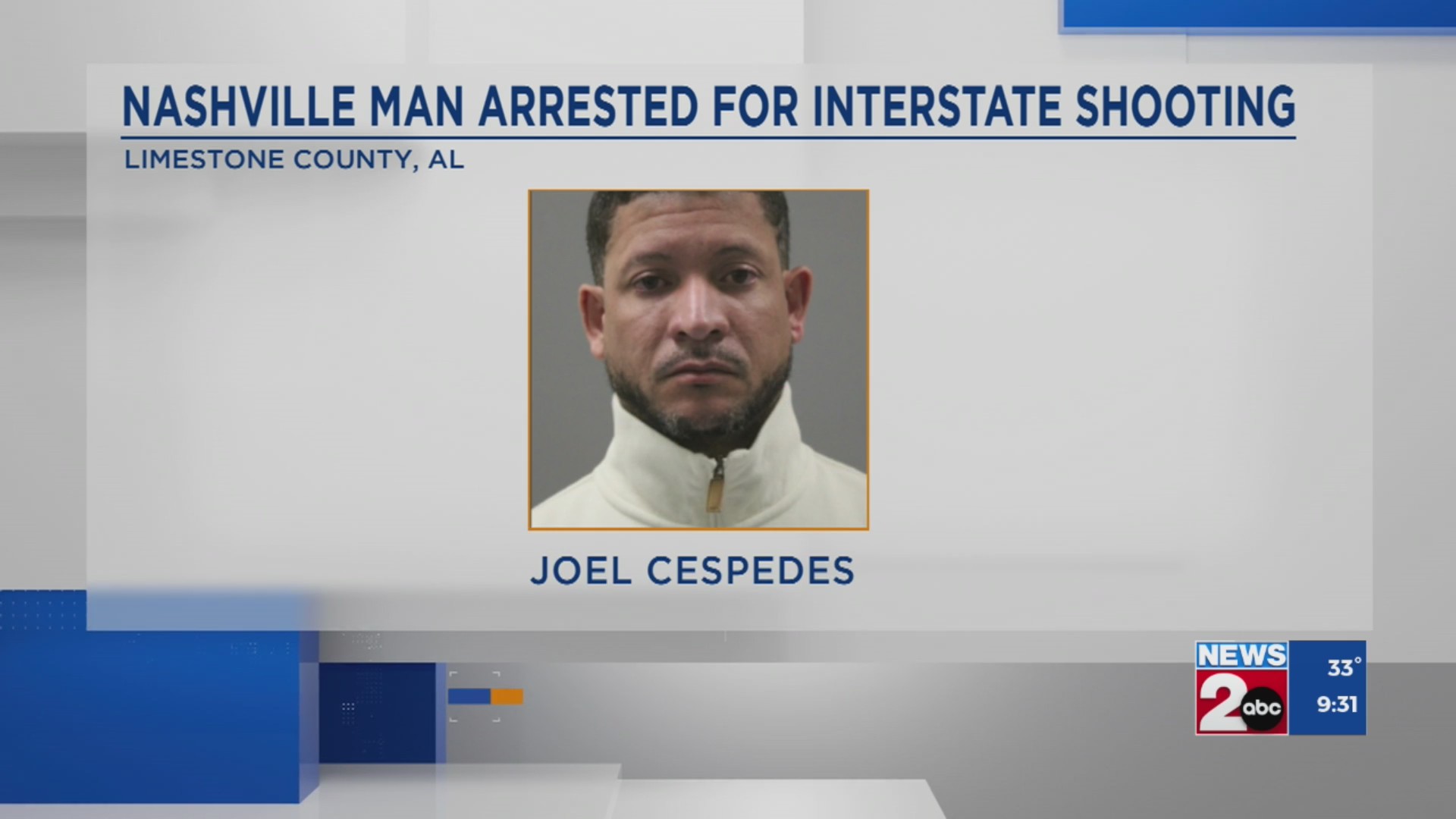 Nashville man arrested for interstate shooting – WKRN News 2