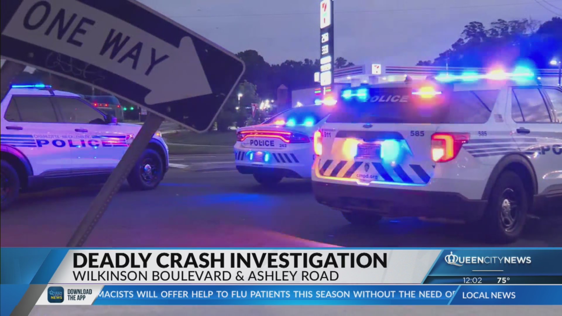 West Charlotte crash turns deadly, CMPD says – Queen City News