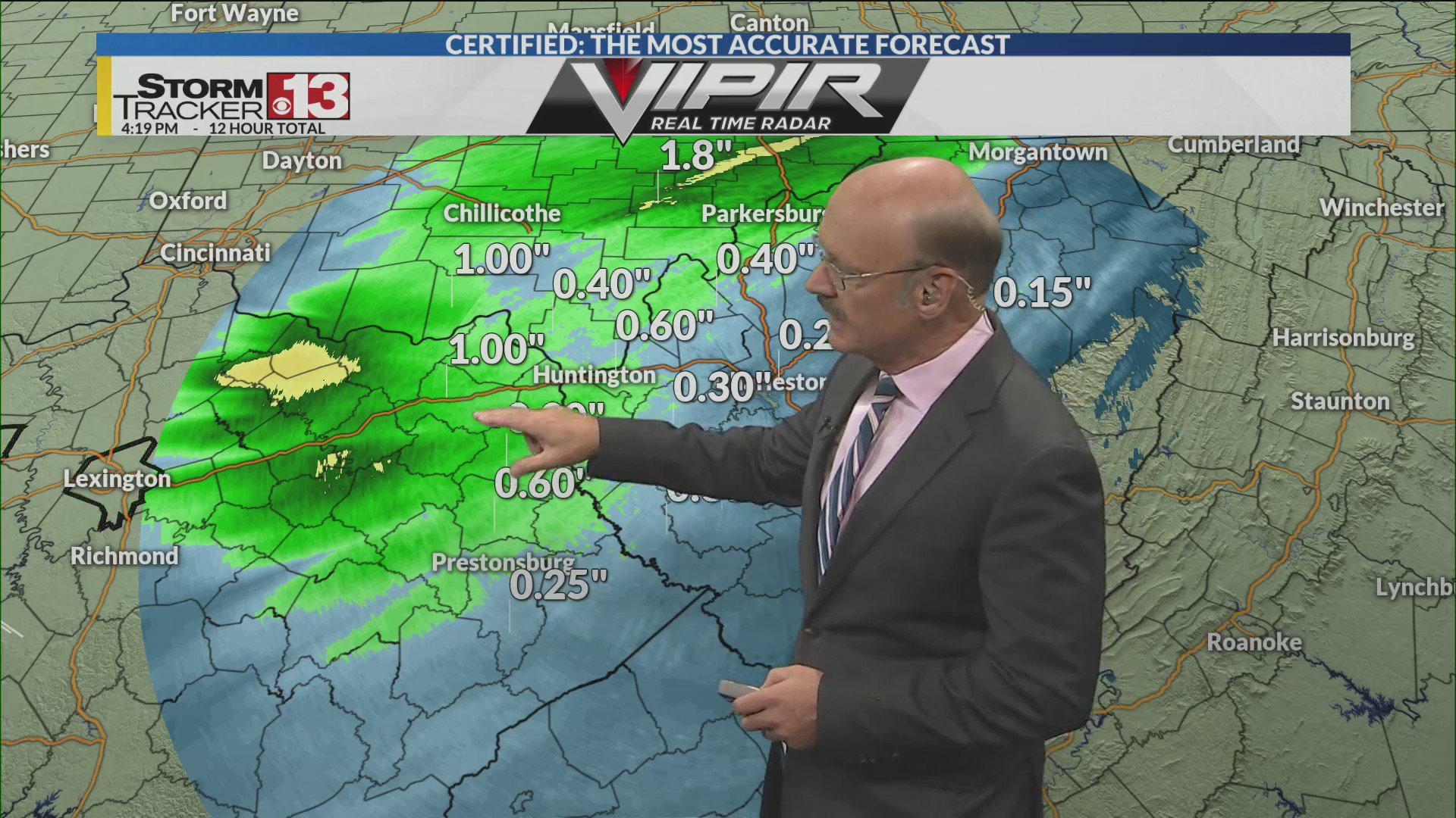 Super soggy end of Tuesday then much cooler – WOWK 13 News