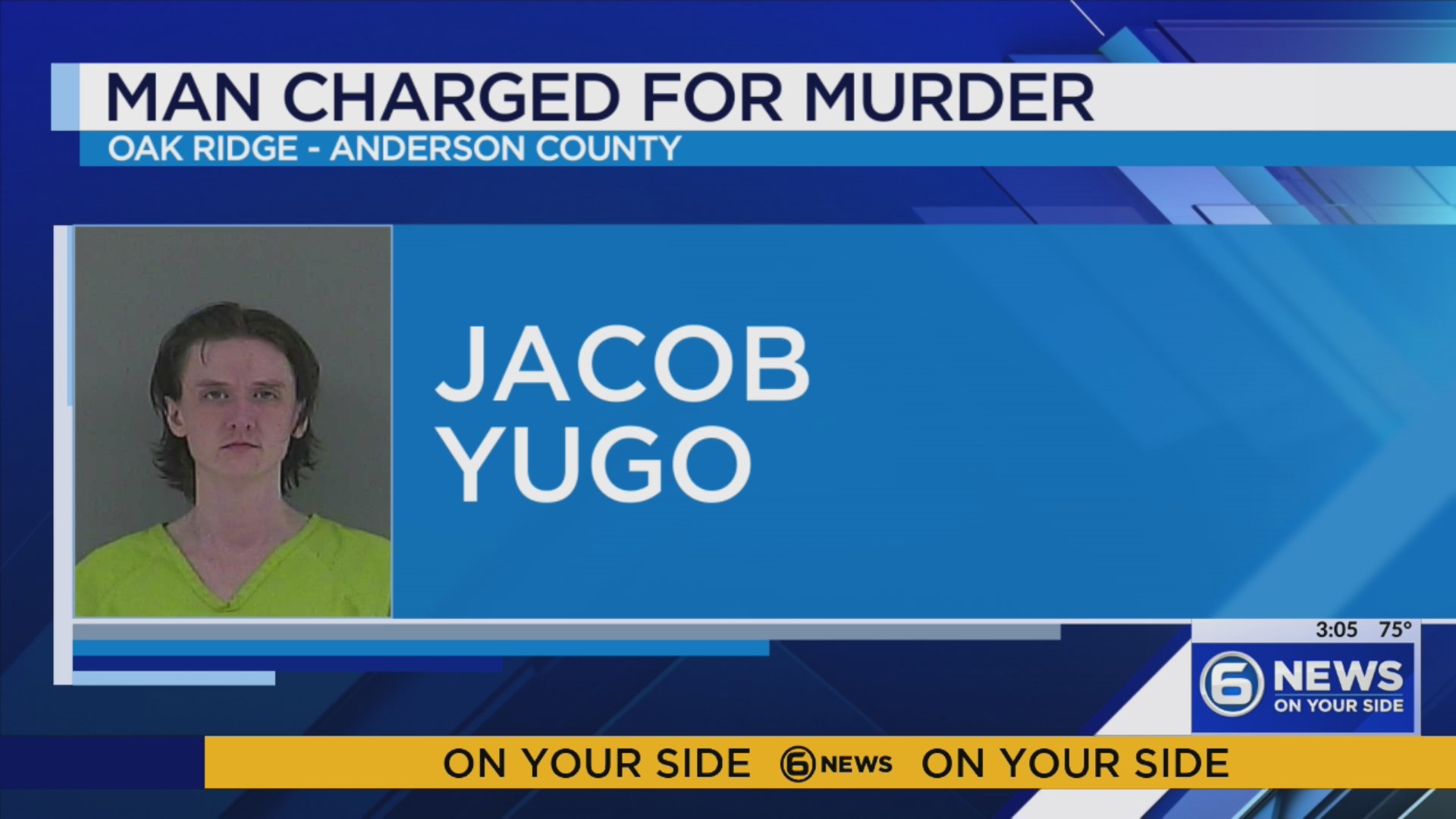 Oak Ridge man charged with murder in mother’s death – WATE 6 On Your Side