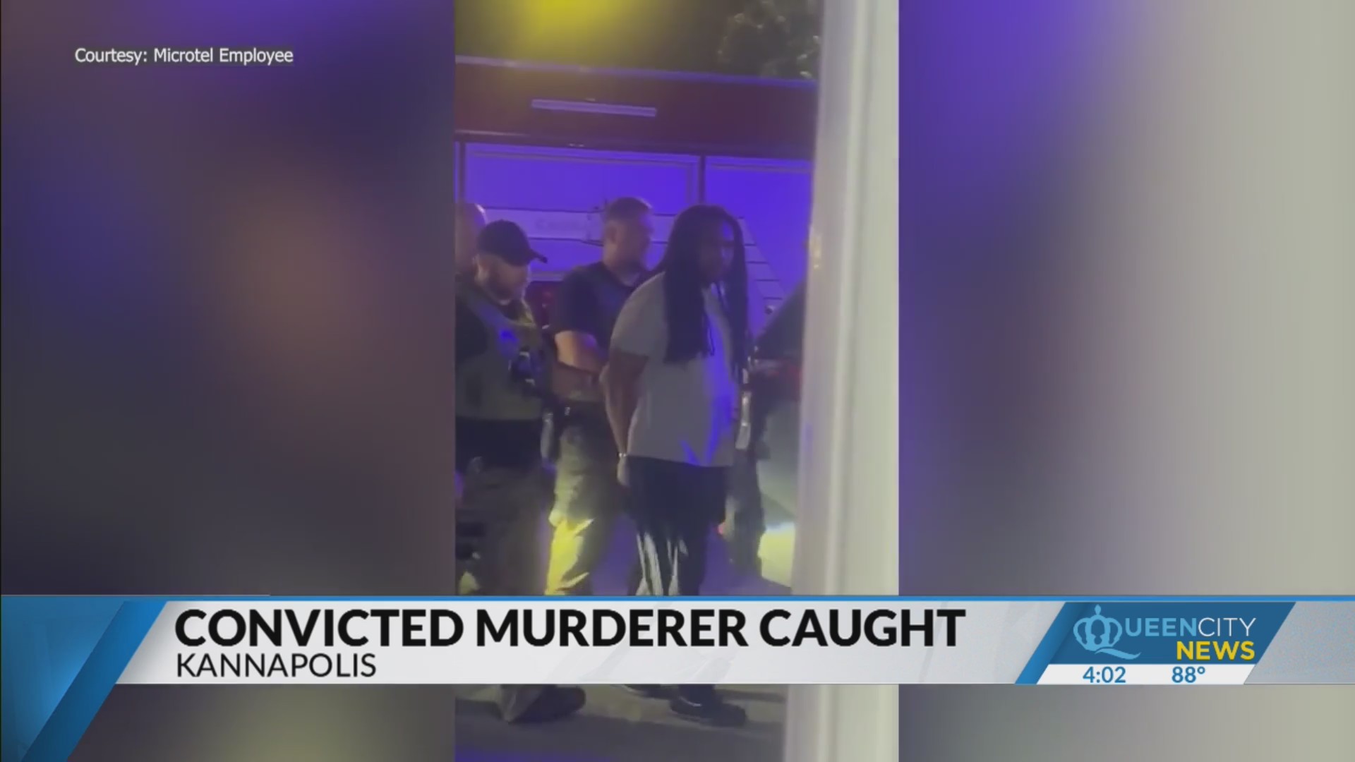 New video shows the moment escaped murderer captured in Kannapolis ...