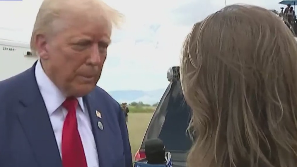 Donald Trump rushed away during interview with NewsNation: ‘We’re in ...