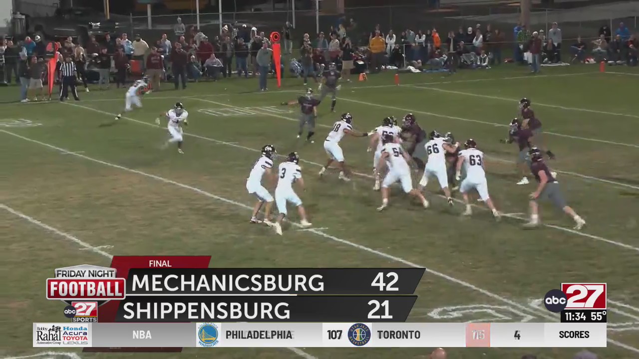 Mechanicsburg looking to keep perfect season alive against Shippensburg