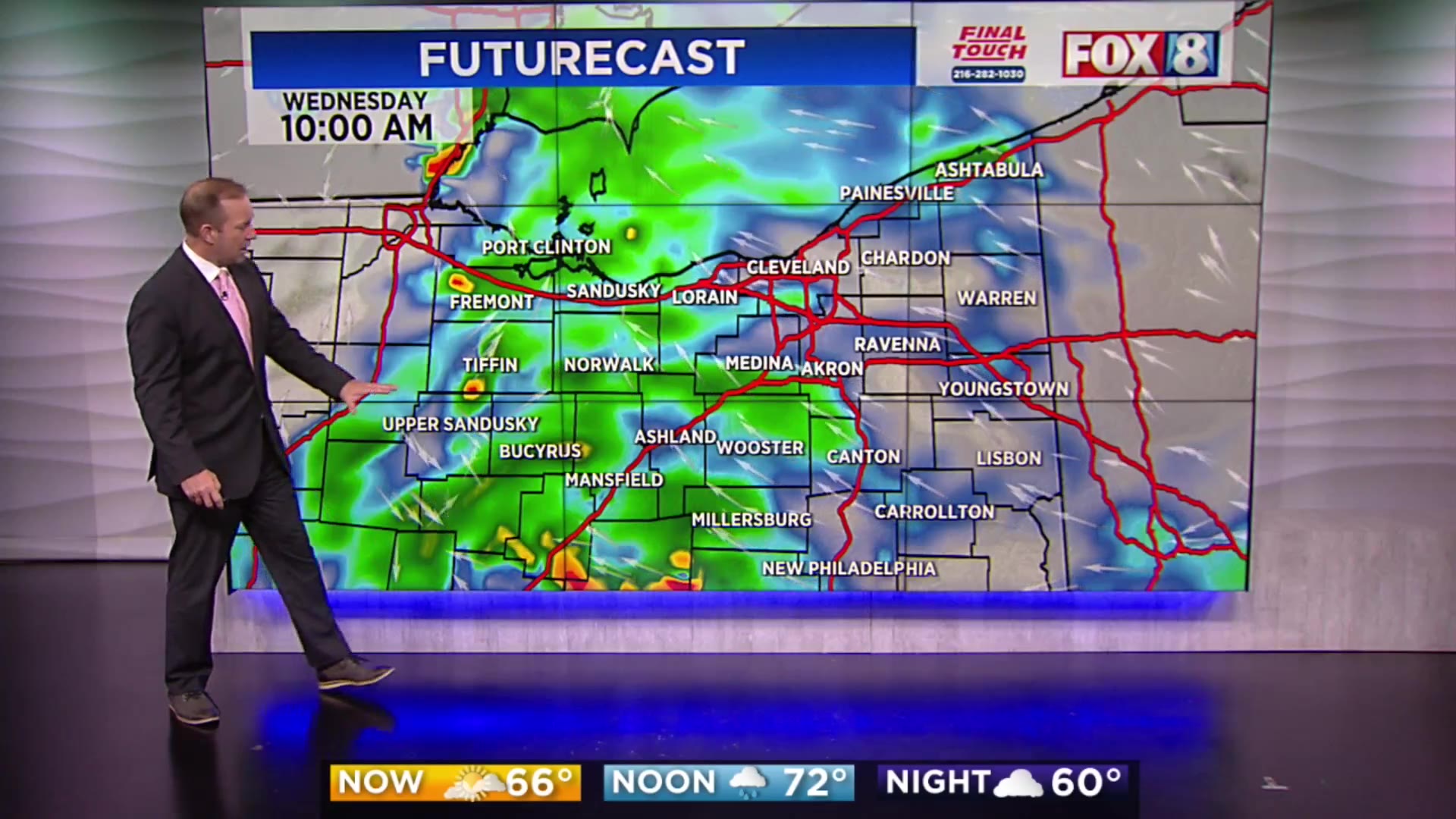 TRACKING: Widespread rain and a few storms – Fox 8 Cleveland WJW